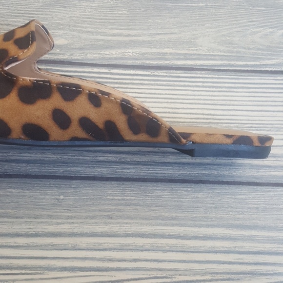 Last 1 6.5!!! Leopard Mules Flats - Picture 3 of 3